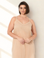 Wide Strap Cotton Dress Slip | Bella | L - 6XL