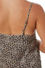 Classic Leopard Print Maxi Slip Dress | Cotton Satin | Sophia | XS - 3XL
