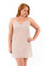 Cotton Dress Slip | Ami | Straight Cut | XS - 3XL | Perfect under a sheer dress