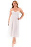 Strapless Cotton Maxi Dress Slip | Zara | White | XL